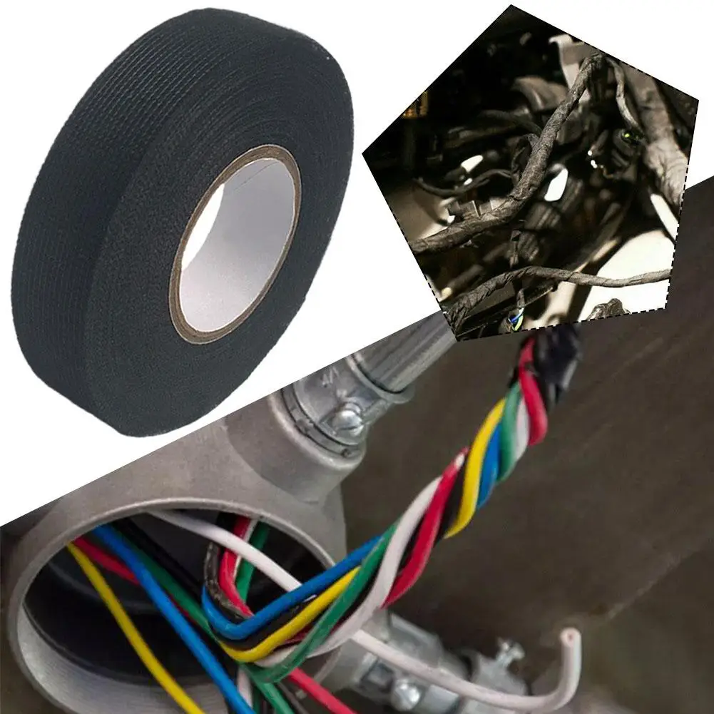 

Multipurpose Cloth Sticker Fabric Tape Wiring Harness Tape For Automotive Mounting Industrial Single Sided Tape K9g5