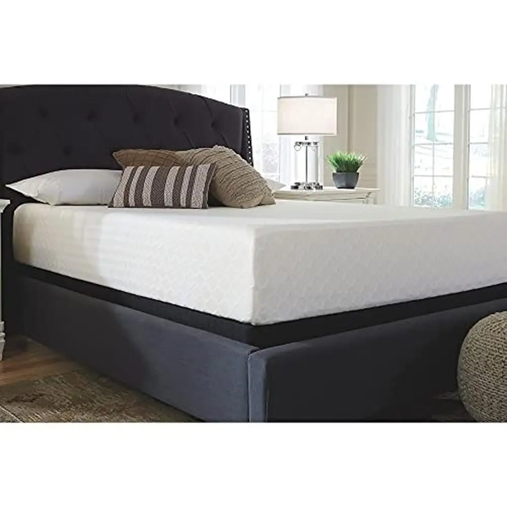 Twin Chime 12" Medium-Firm Memory Foam Mattress with Green Tea & Charcoal Gel Set Up & Enjoy Decompression Tight Top Polyester