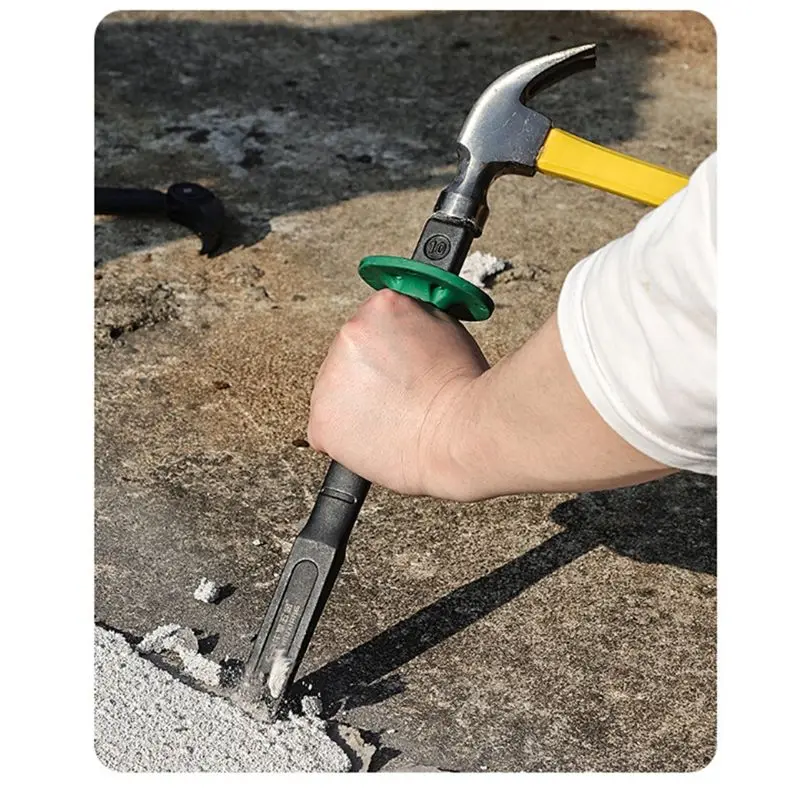 WON Meißel, Betonwerkzeugmeißel, Kopfzement, Steinspalter, Mauerwerkmeißel, flache Schaufelverarbeitung, 15,2 cm