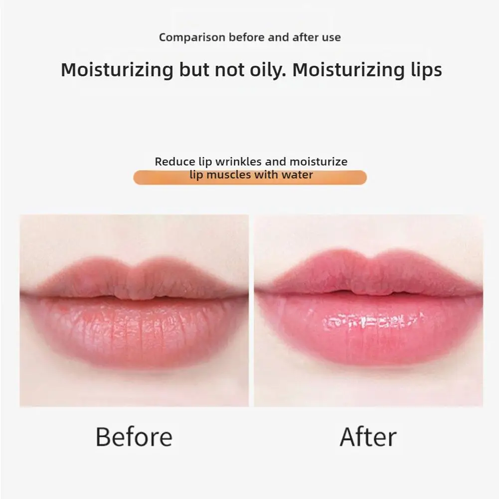 العلامة التجارية الجديدة أحمر الشفاه تينت غير عصا كوب الكاروتين درجة الحرارة تغيير أحمر الشفاه غير عصا كوب إصلاح جفاف غير مزعجة المكياج