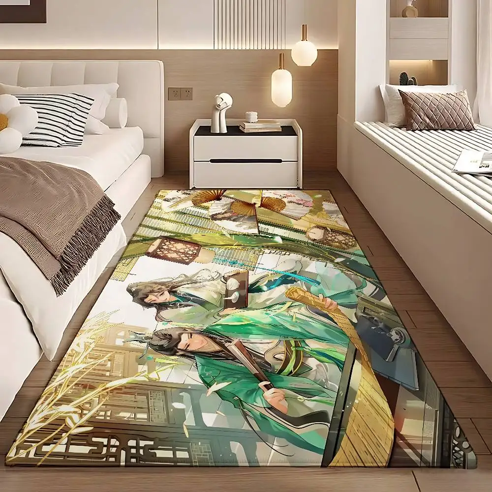 

The Scum Villains Self-Saving System Floor Mats Home Laundry Rug Carpet For Living Room Decor Lounge Area Anti-slip Foot Mat Ent