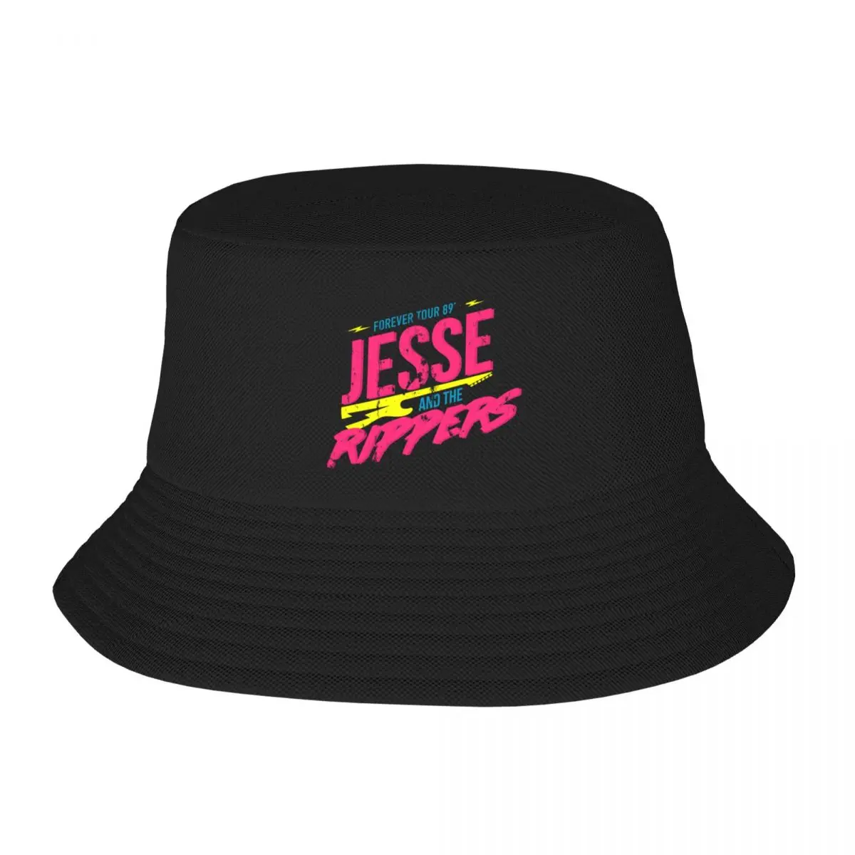 Jesse and the Rippers: Forever Tour 89’ Bucket Hat Icon Hip Hop Women's Golf Wear Men's