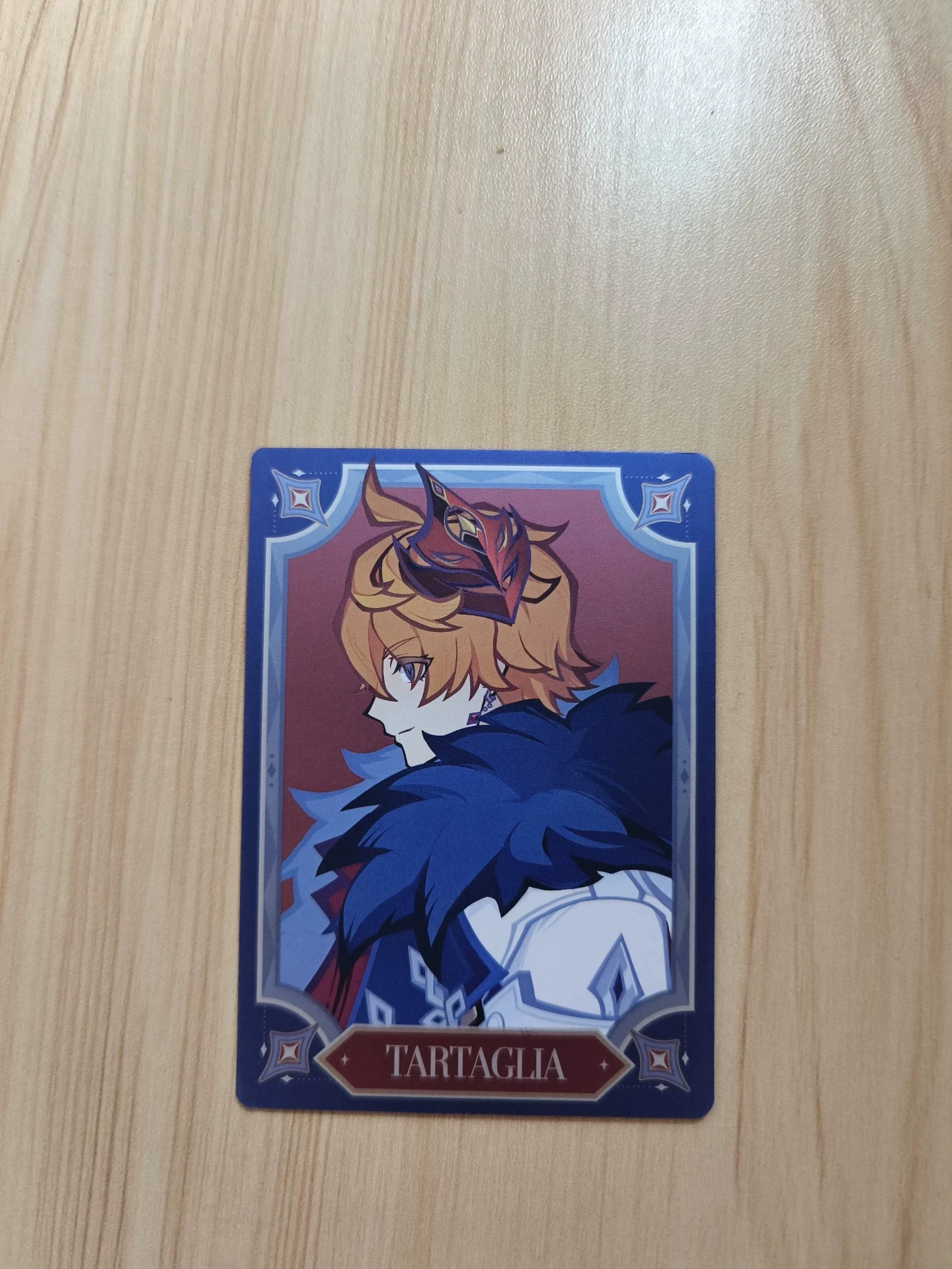 In Stock Genshin Impact  Frost Trace Flame Fatui Tartaglia Photo Card