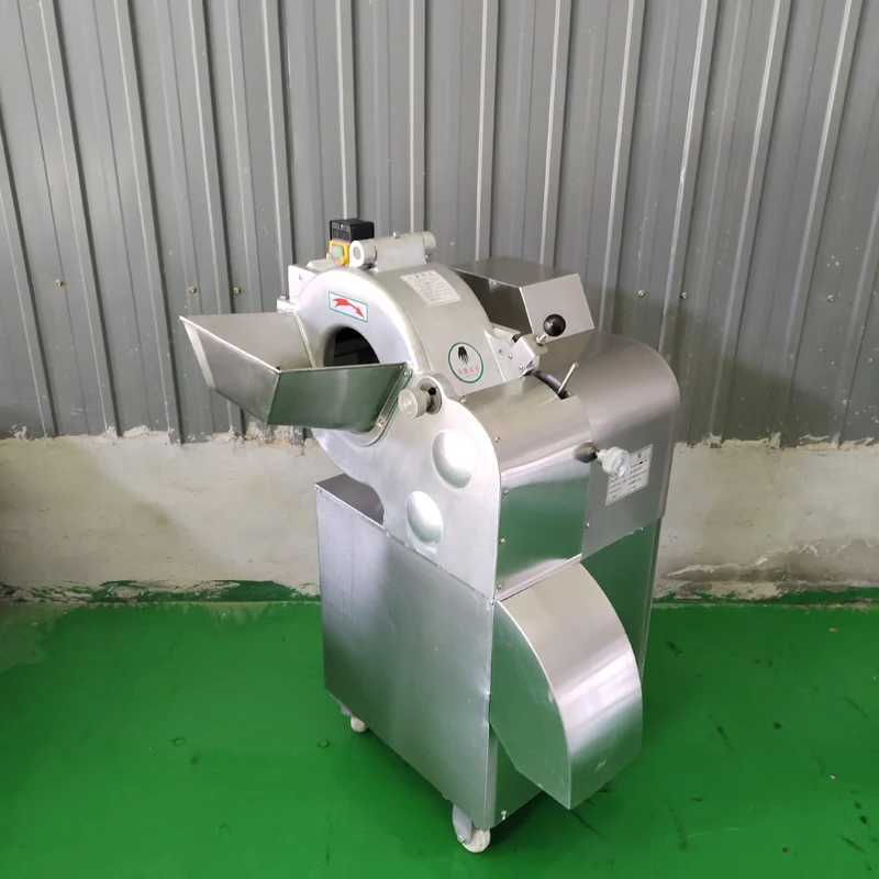 ماكينة آلية لتقطيع مكعبات الطماطم والثوم والفلفل الأخضر والبصل والأناناس والجبن واللحم والخضار والبصل والجزر