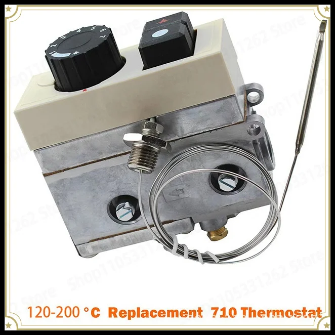 0085AQ0287 Gas Safety Valve, 710 120-200C Fryer Air Valve Switch, ECO Thermostatic Type