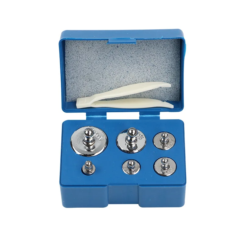 

Precision Calibration Weight Chrome Plated Steel Scale Weights Measuring Tools for Digital Balance Scales Jewelry Scale