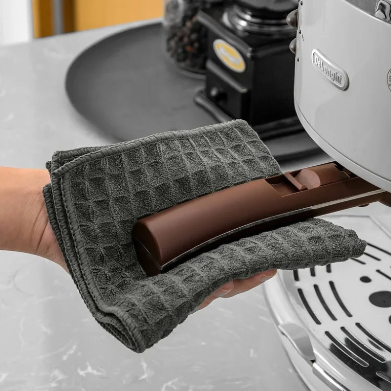 Bar Coffee Cleaning Towel Special Rag That Absorbs Water, Does Not Shed Lint, Quick-drying Coffee Machine Milk Cleaning Cloth