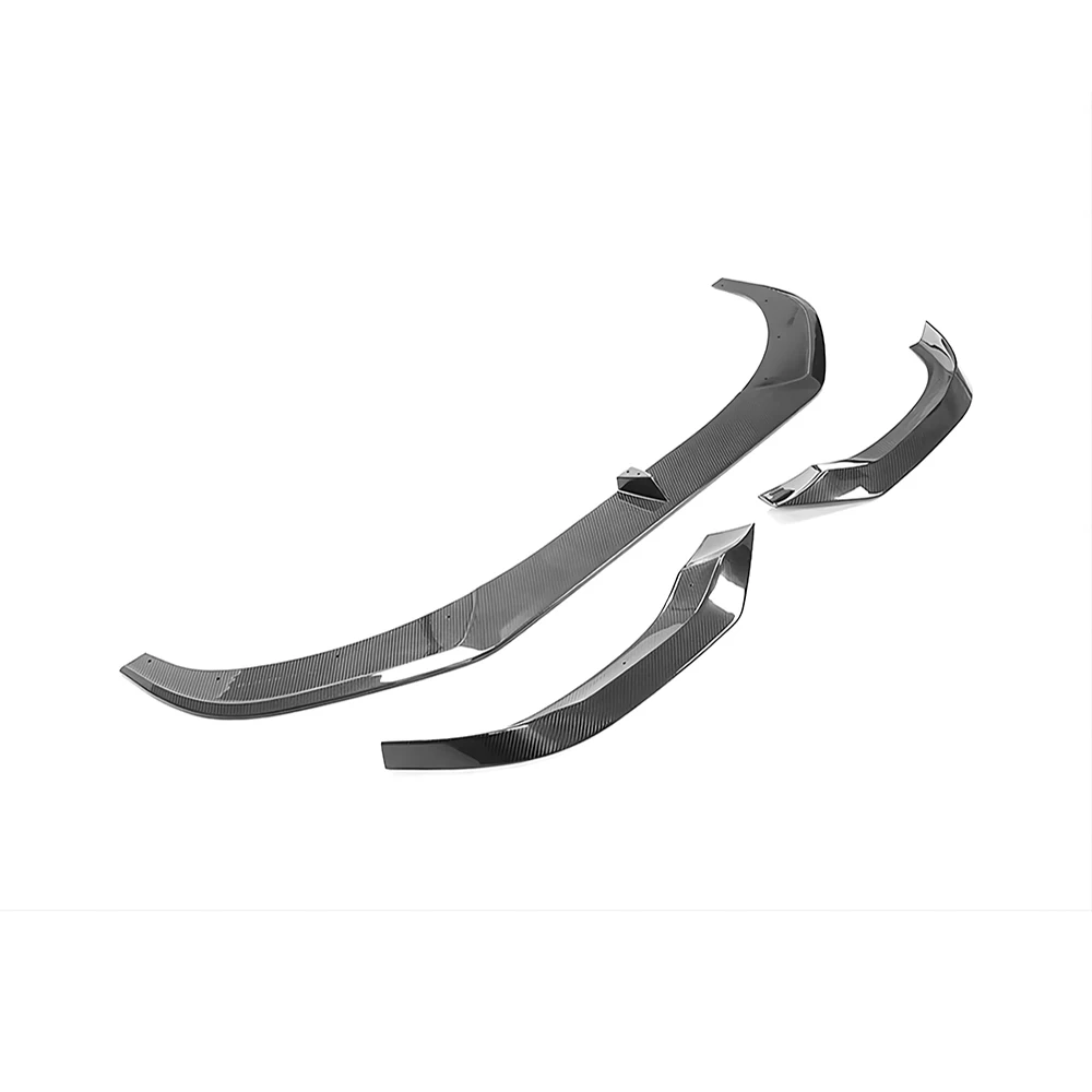 Dry Carbon Fiber Front Bumper Lip Splitter For BMW 18-22 8 Series G14 G15 G16 M850i Convertible Grand Coupe DS Style