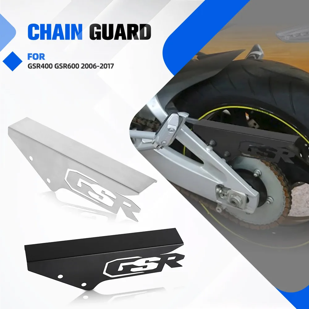 

For Suzuki GSR400 GSR600 2006 20072008 2009 2010 2011 2012 2013 2014 2015 2016 2017 Motorcycle Parts Chain Guard Cover Protector