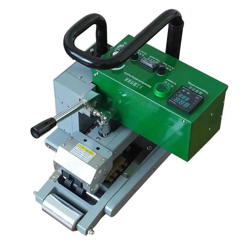 

Machine for Welding HDPE EVA Membrane(ST-900) 2100W Powerful Geomembrane Overlap Hot Wedge Welding