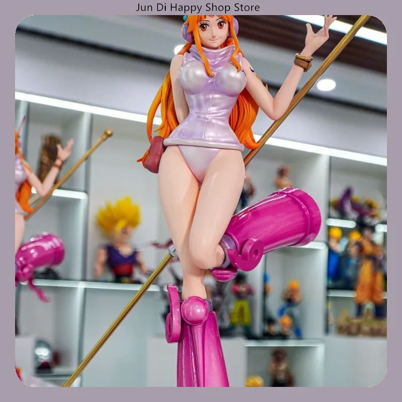 

33cm One Piece Egghead Island Nami Standing Pose Anime Figure Model Statue Collection Desktop Decoration Ornament Toy Gift