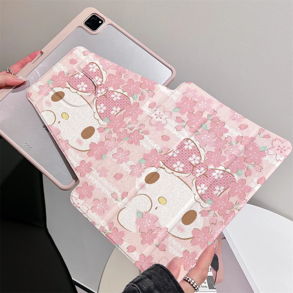 

Melody Tablet Case For ipad Air11 2025 Magnetic Rotation Cover 10th 11th A16 10.9 Air 5 4 3 9/8/7th 10.2 10.5 9.7 Mini6 7 Pro11