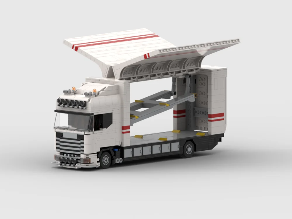 

Car Transporter MOC-131108 • 1430 parts Building Block Model Birthday Toy Gift