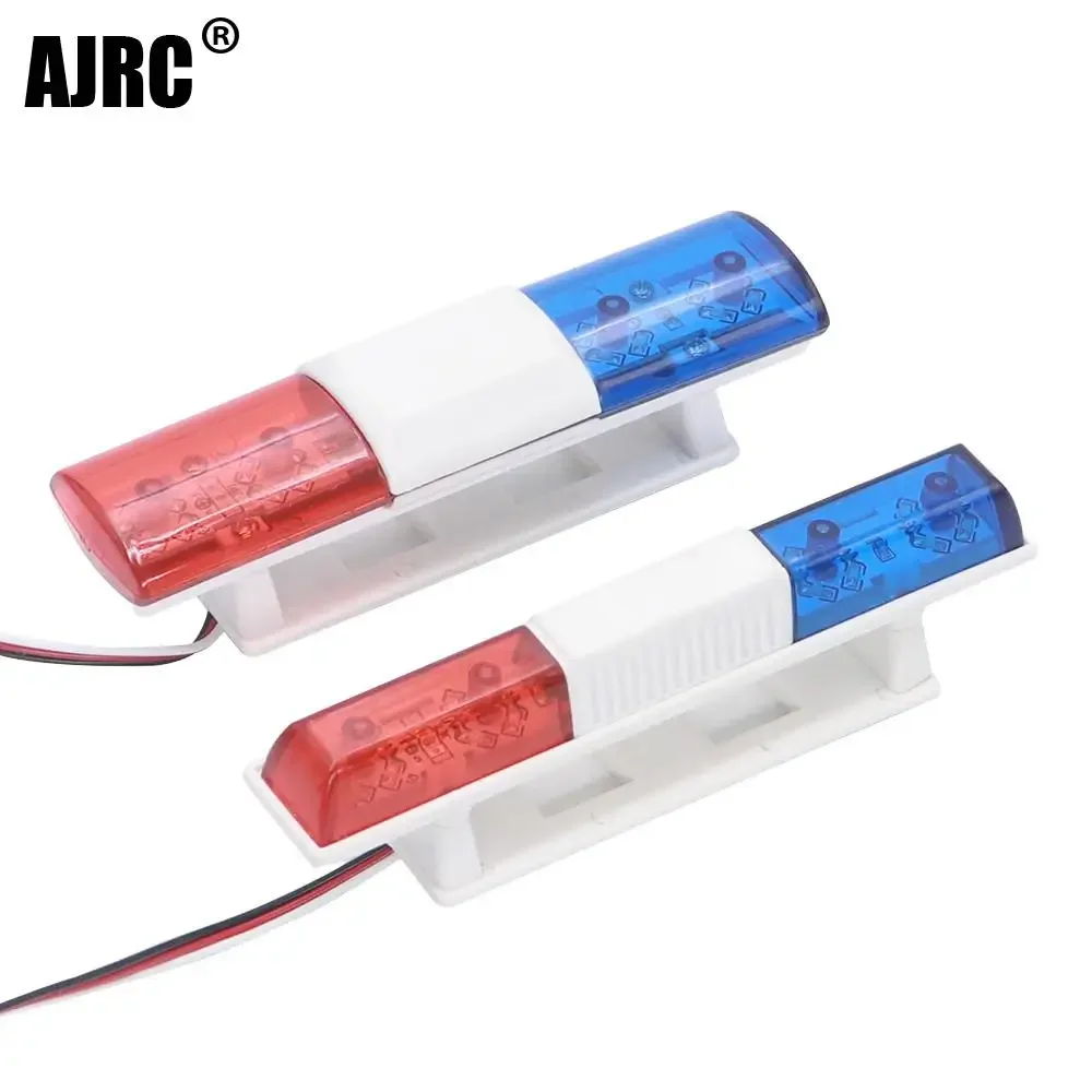 

Rc Car Led Police Flash Light Alarming Light For 1/10 Hsp Kyosho Tamiya Axial Scx10 D90 Rgt Yikong Mjx Parts