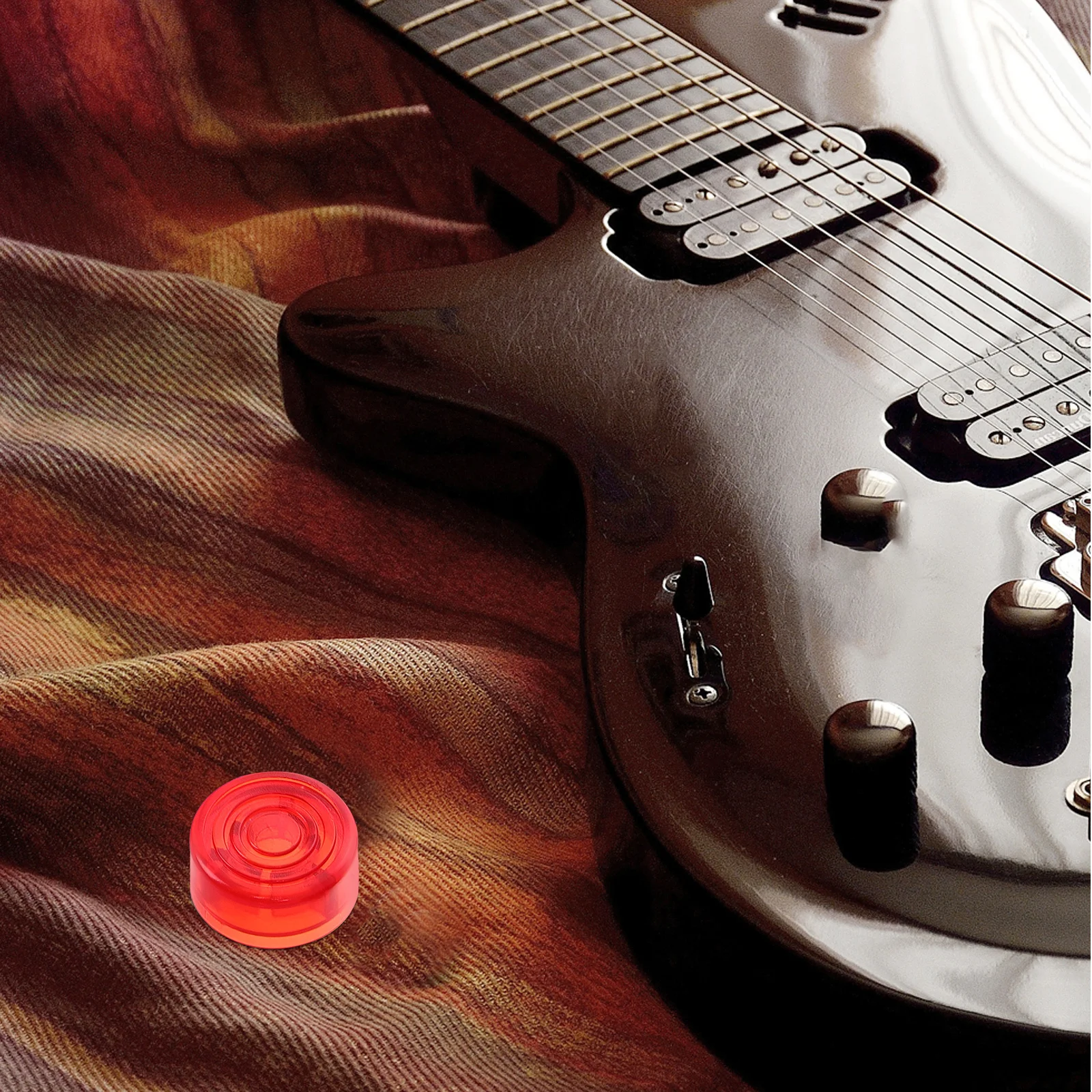 

20pcs Guitar Effect Pedal Footswitch Toppers Plastic Replacement Caps For Electric Guitar Accessories Music Instrument Parts