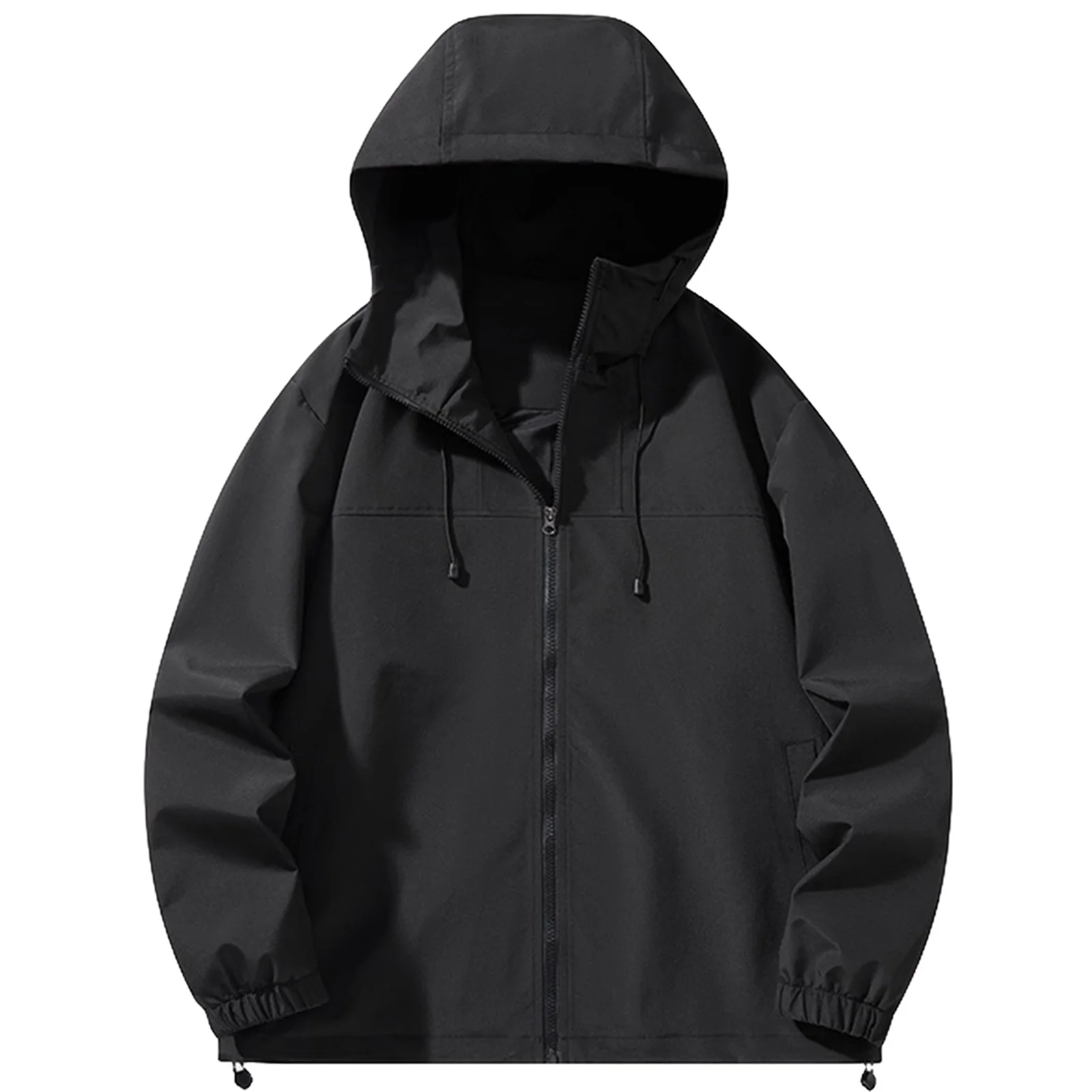 سترة رجالية النبيذ الأحمر بلون متعدد الألوان مقنعين سترة يندبروف سترة الرجال بلايز عادية في الهواء الطلق التنقل اليومي العملي