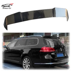 For Passat Variant B7 2010-2014 High Quality ABS Rear Wing Spoiler Glossy Black Or Carbon Fiber Look