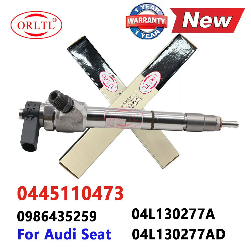 

0445110473 Diesel Injector 0 445 110 473 Fuel Injection 0445 110 473 OEM 0986435259 for Audi Seat 04L 130 277A 04L 130 277AD