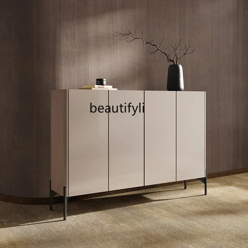 

CC Light luxury entrance hall cabinet Four doors Entry door Partition hall cabinet Customized foyer Minimalist