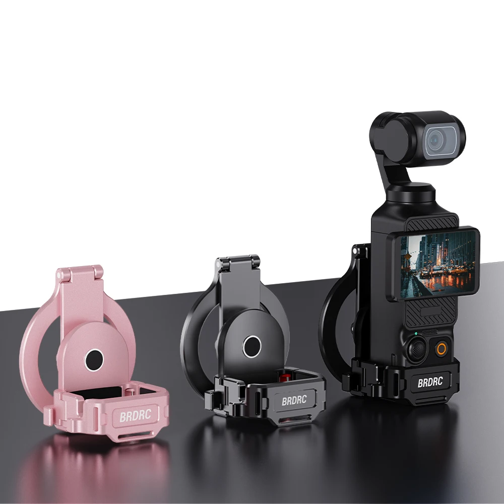 BRDRC Magnetischer Adapter für DJI Pocket 3 Teleprompter-Halterung, Kamera-Livestreaming-Halterung, Erweiterungsrahmen-Zubehör – Detail 25