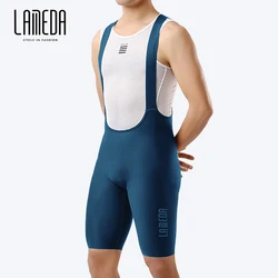 Lameda Men Bib Shorts Breathable Cycling Shorts 5d Sponge Pad Pants High Elasticity Professional Men's Cycling Shorts