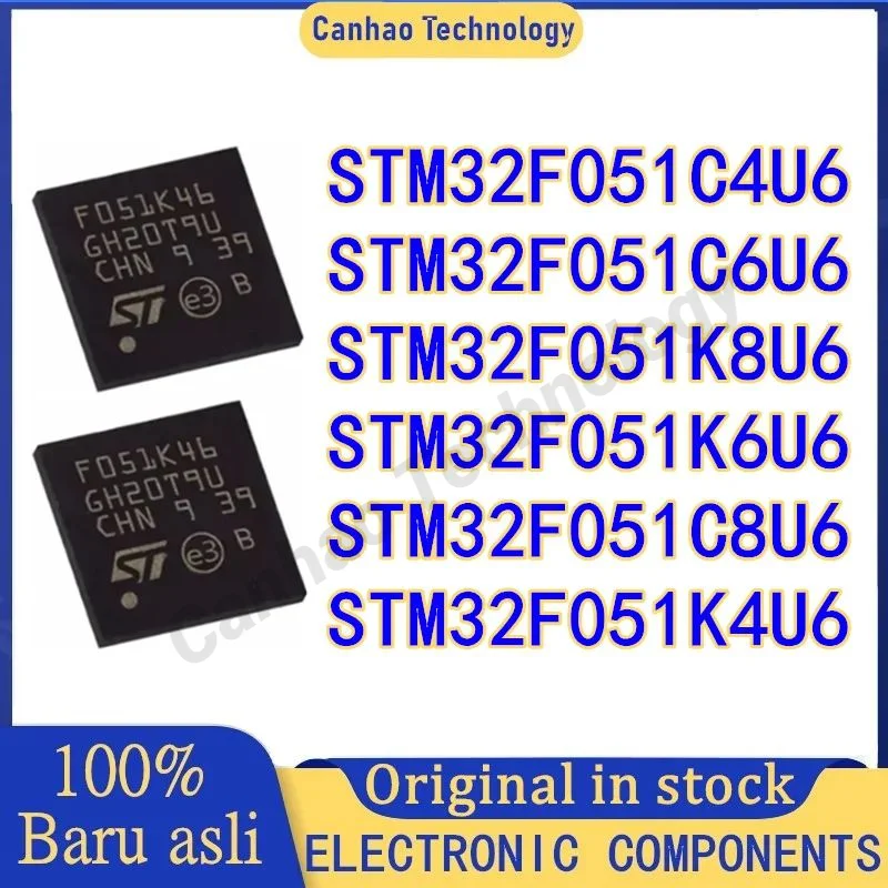 

STM32F051C4U6 STM32F051C6U6 STM32F051K8U6 STM32F051K6U6 STM32F051C8U6 STM32F051K4U6 STM32F051 STM32F STM32 STM IC MCU Chip QFN32