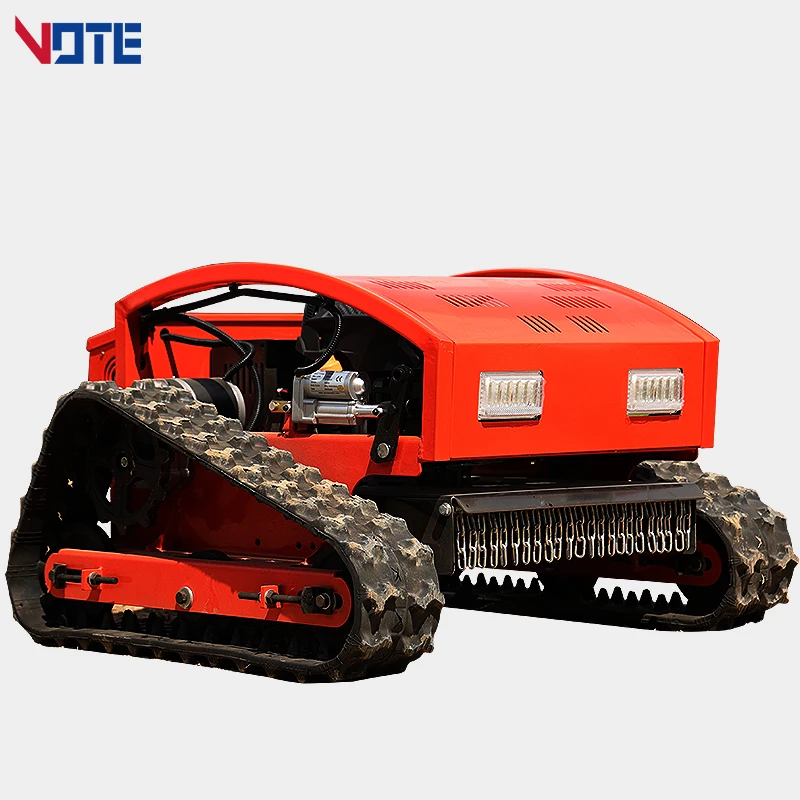 

High Efficiency Field Mower Wholesale New Grass Machine Lawn Mower Farm Use Upgraded Version Remote Control Lawn Mower