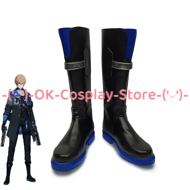 

Lee Palefire Cosplay Shoes Game GRAY RAVEN PUNISHING Cosplay Props Halloween Carnival Boots PU Leather ShoesCustom Made