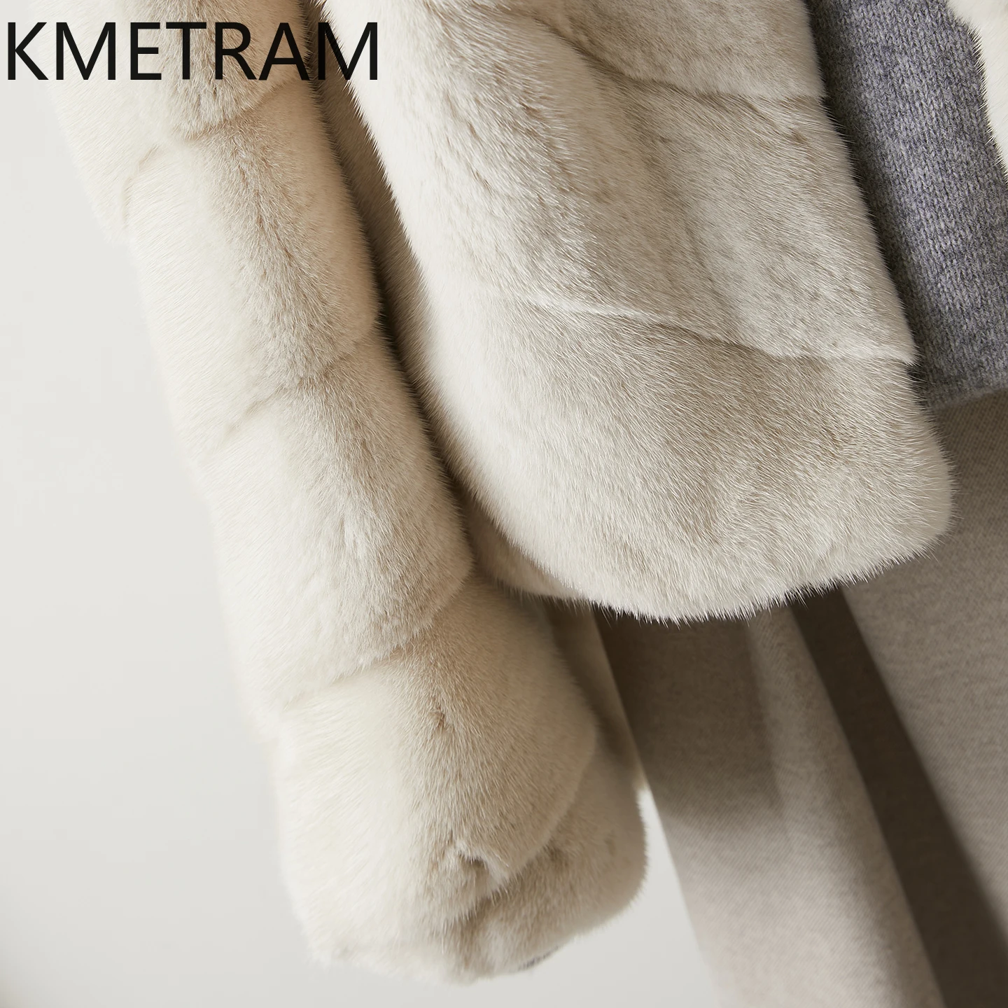 KMETRAM naturel entier vison manteaux pour femme hiver 2025 court réel manteaux de fourrure chaud manteau de fourrure nouveau dans les vêtements d'extérieur fourrures femmes