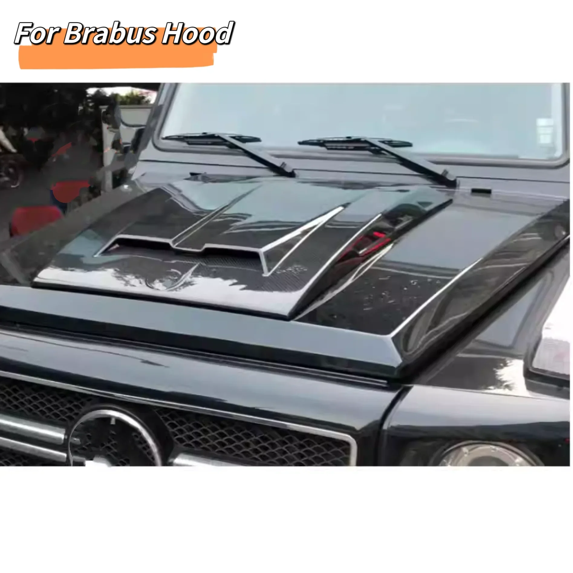 MRD Carbon Engine Hood Bonnet for Mercedes Benz G Class W463 W464 G63G350G550G500 Carbon Hood Cover