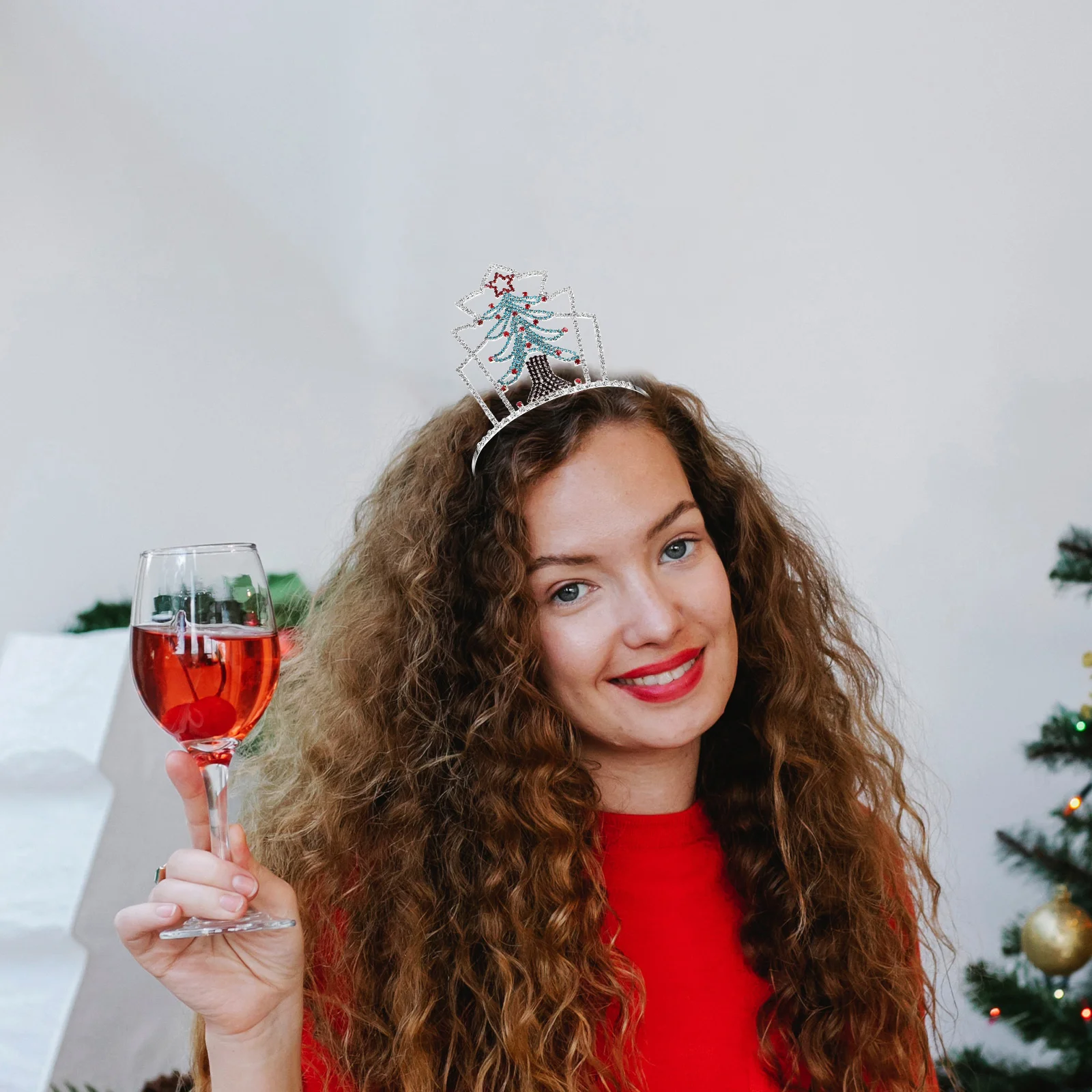 

Christmas Tree Non Christmas Headdress Fading Deformable Kids Adults Party Hair Hoop Headdress Costumes Carnival Gifts