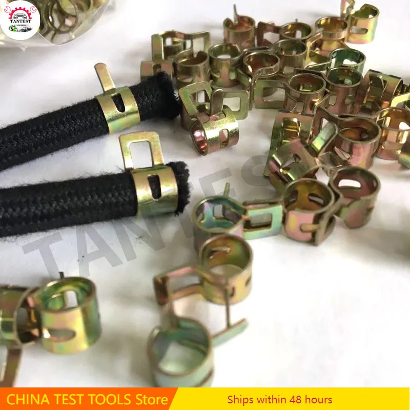 

10 шт. зажимов 7 мм для топливопровода CRIN и обратной линии