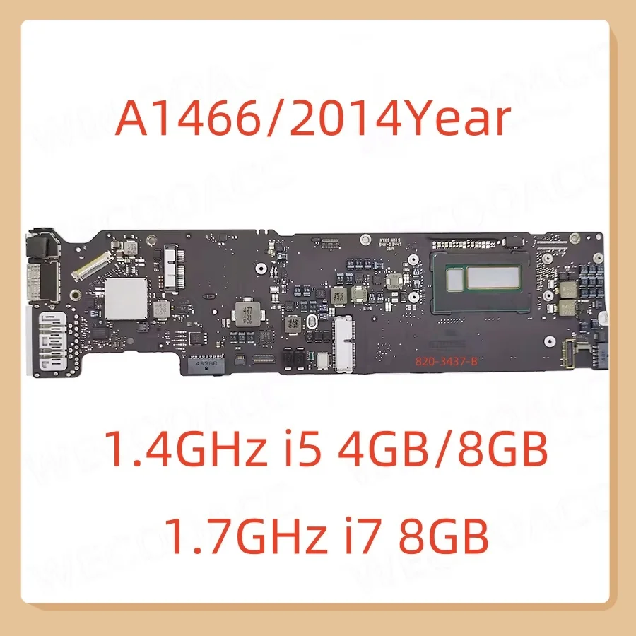 ل A1466 إلى ماك بوك اير 13 "A1369 A1466 لوحة منطقية i5 i7 2010 2012 2013 2014 2017