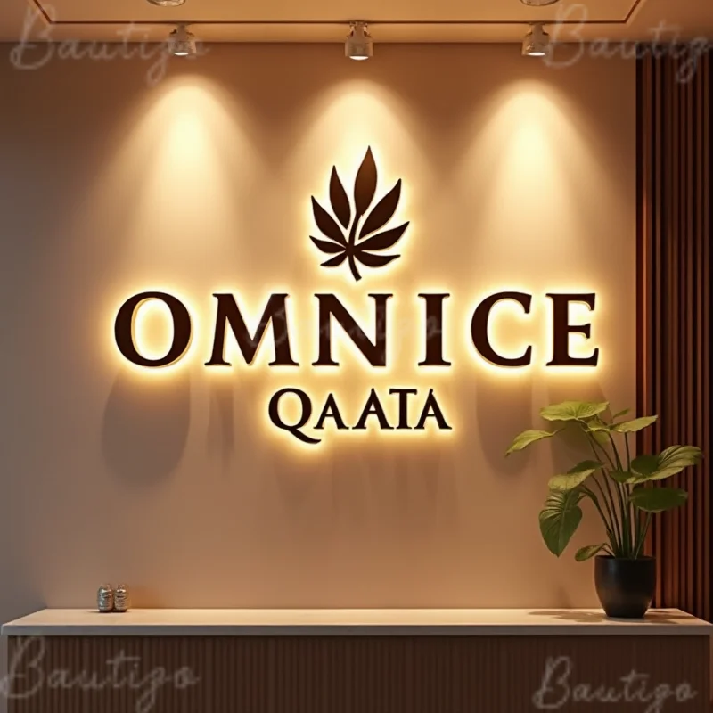 Custom Personalized 3D LED Illuminated Sign Metal Letters For Business Storefront Outdoor Waterproof Signage