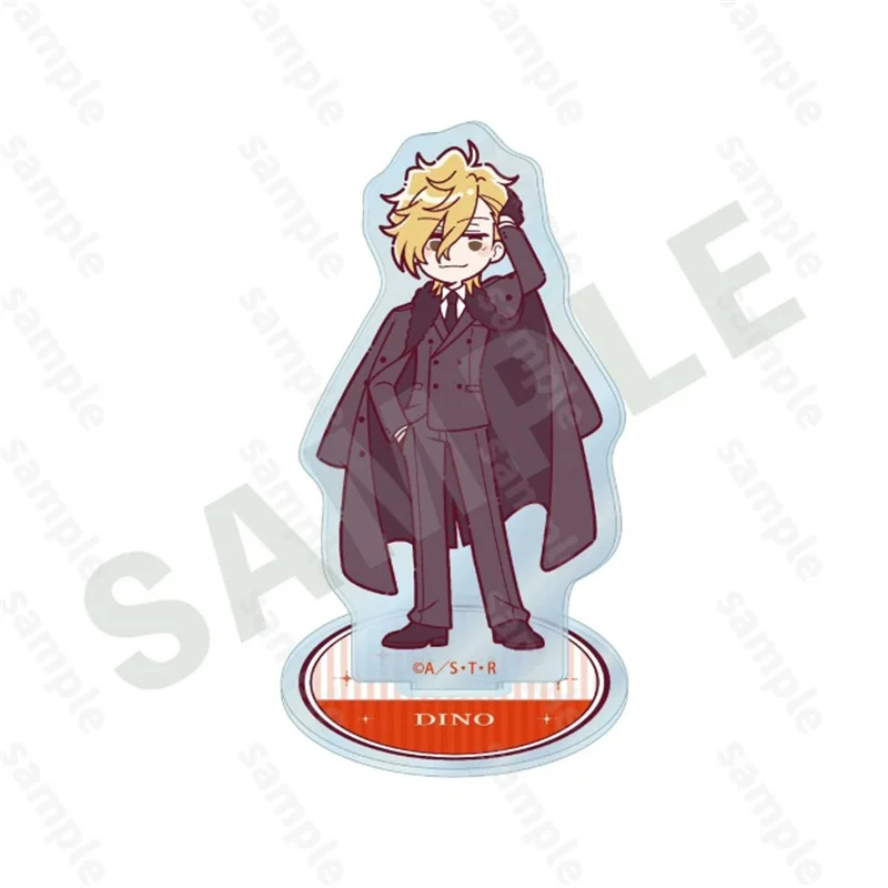 Katekyo Hitman Reborn Suit Q Version Series Акриловая подставка Rokudou Mukuro Фигурка Dino Standee Настольный дисплей Коллекция аниме-товаров