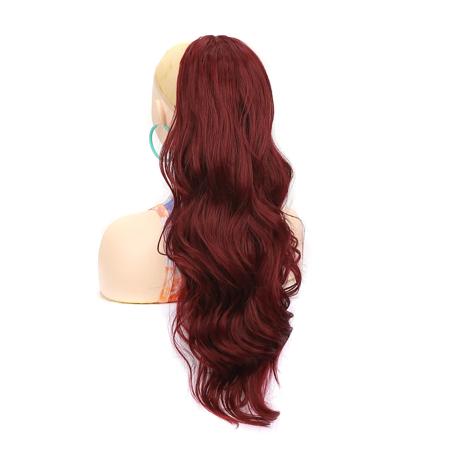 synthetic-drawstring-long-wavy-ponytail-wig-for-women-high-density-heat-resistant-hairpiece-adjustable-net-cap-cosplay-daily