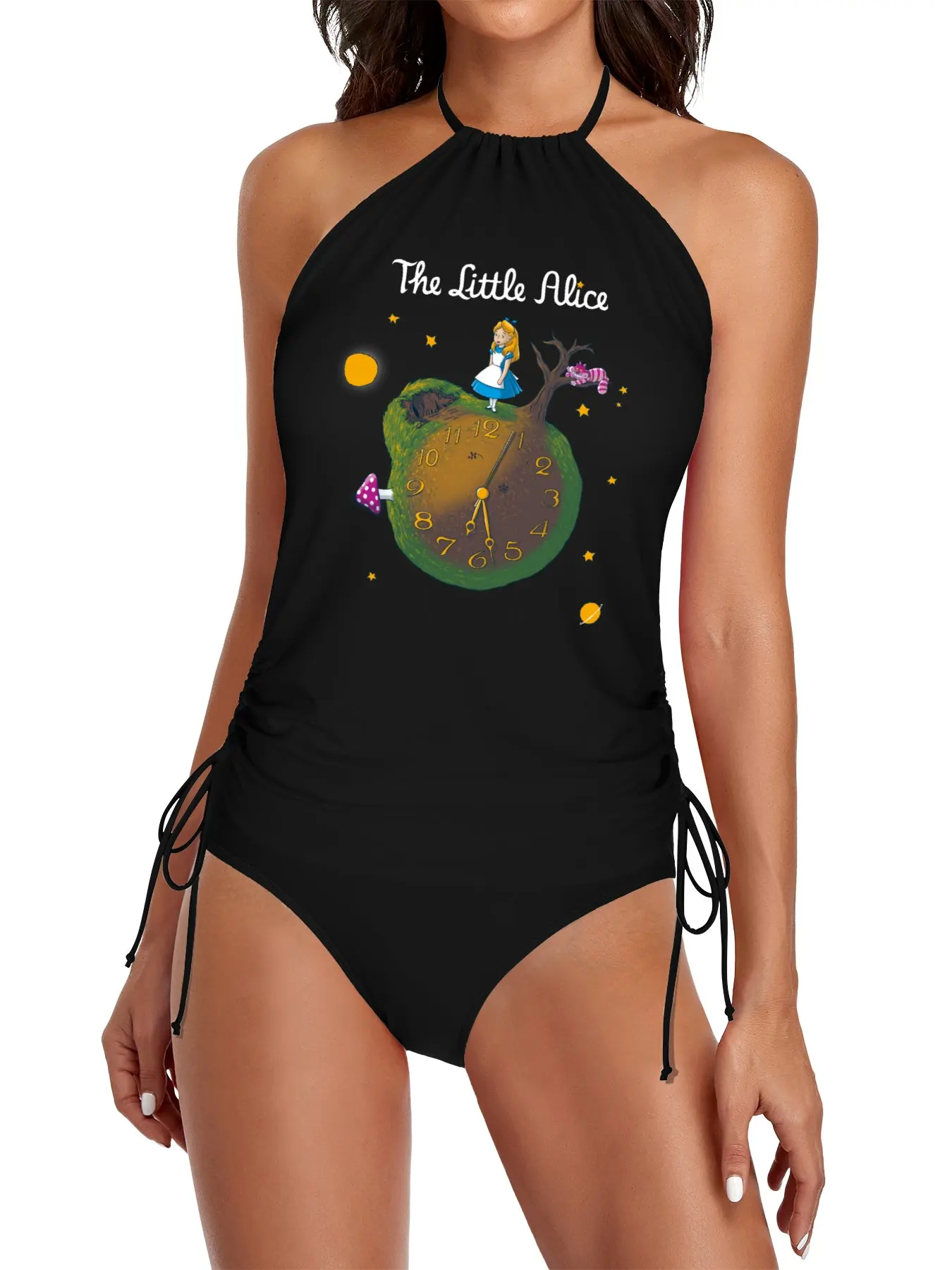 

The Little Alice Split Swimsuit Set bikini panty woman Beach outfit women's trikini 2025