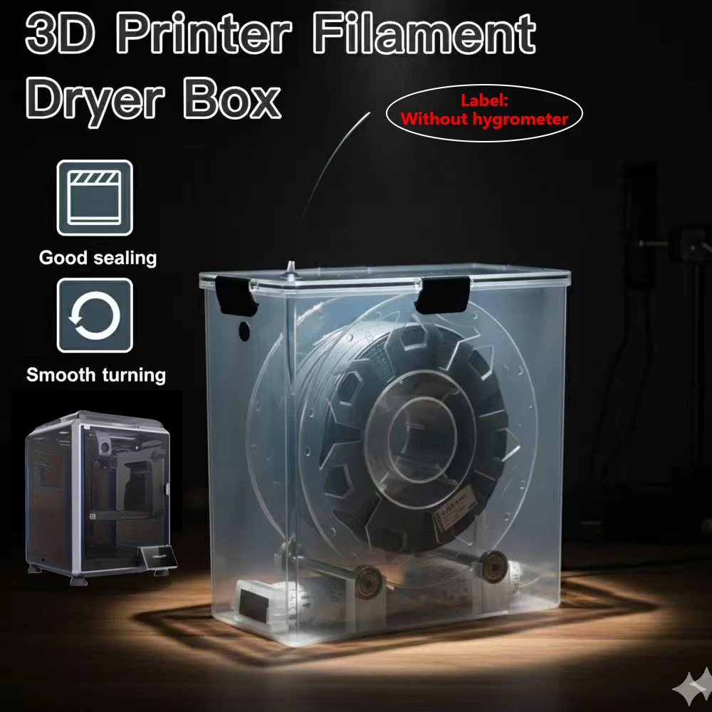 

Moisture-proof 3d printer filament drying oven (without hygrometer)-stable storage, durable and reusable for all FDM