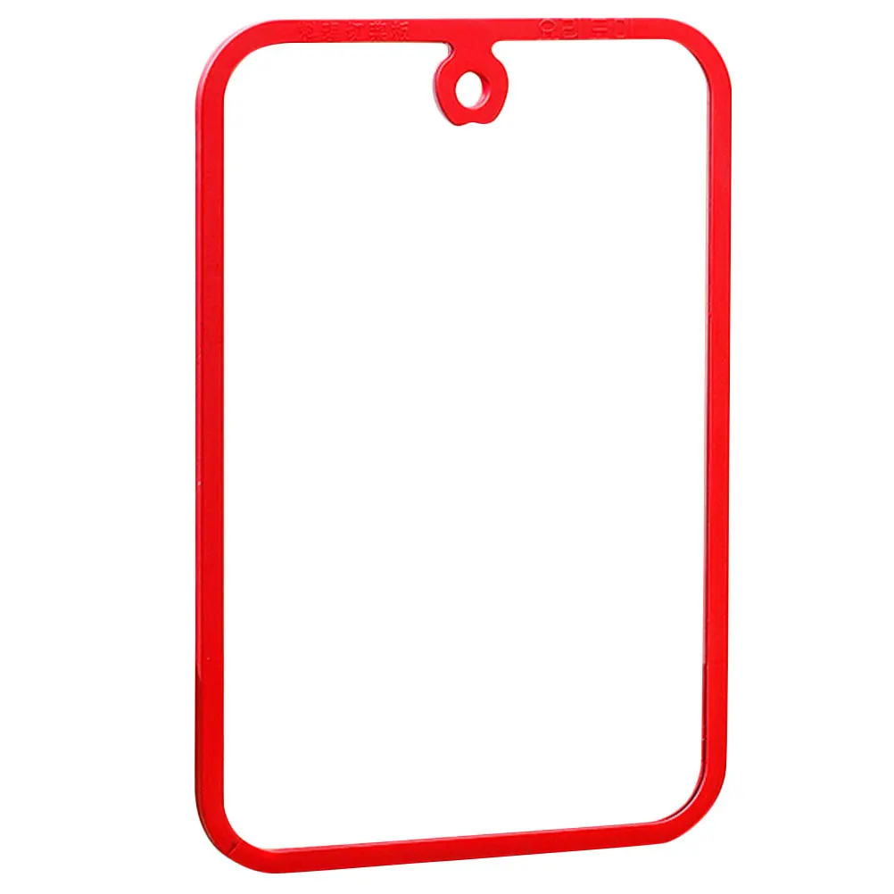 لوح تقطيع من الزجاج المقسى مستطيل ومستقر وغير قابل للانزلاق لوح تقطيع للمطبخ مضاد للتشقق سطح قطع الزجاج #2