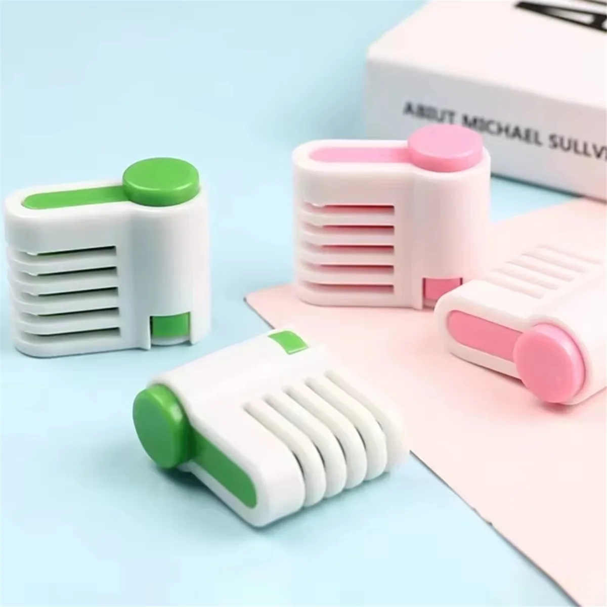 

ABYA 2pcs/Set Cake Slicer Bread Divider Layering Aid Serrated Knife Divider Toast Baking Tool B