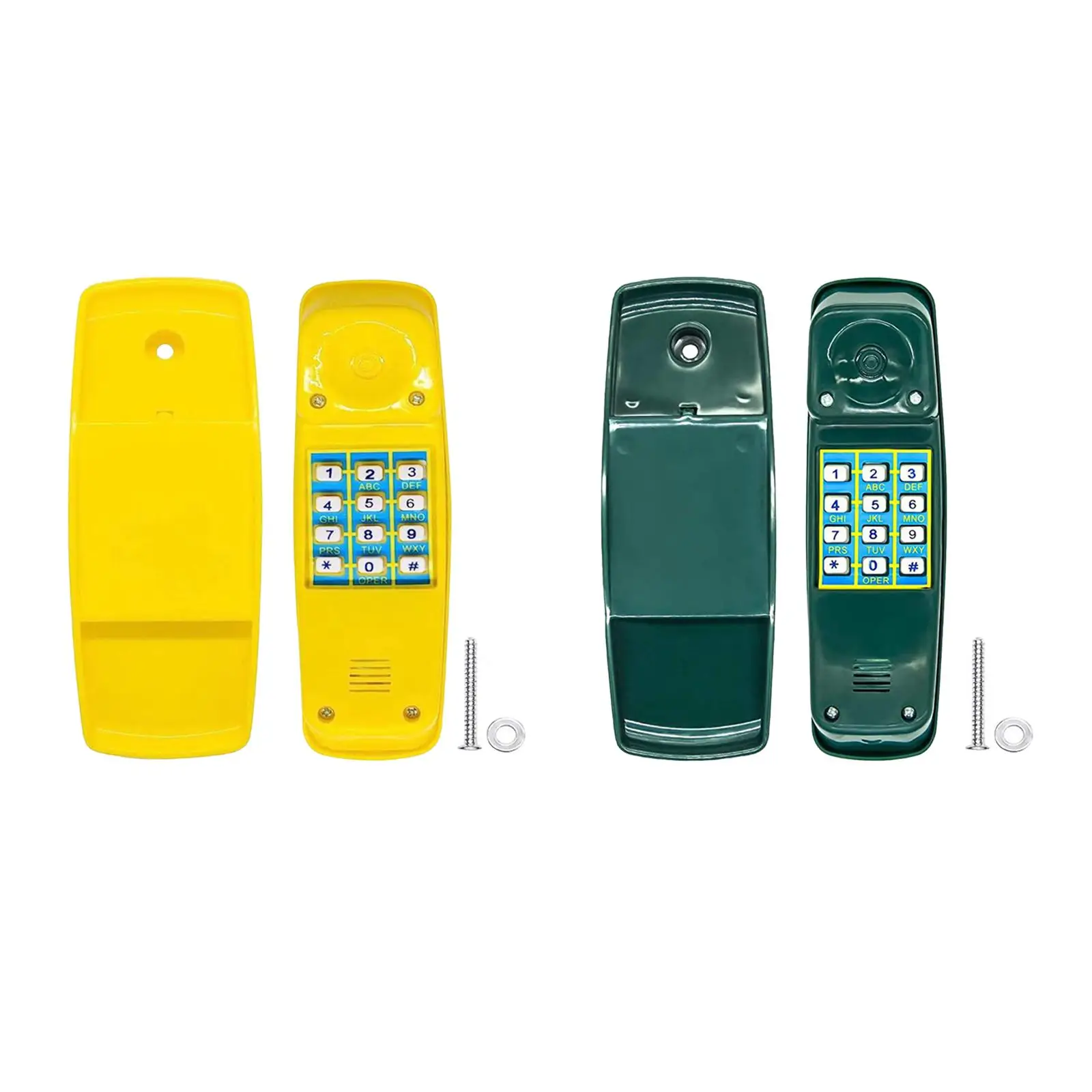 Childrens Playhouse Toy Telephone Included Mounting Hardware Child Climbing