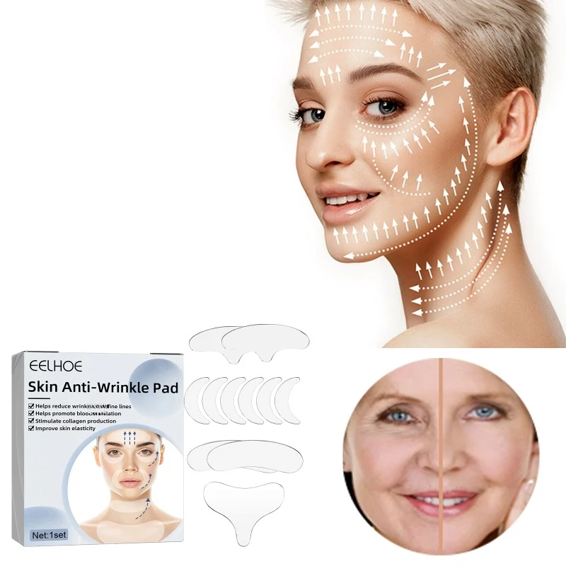 

Anti wrinkle pad facial Eye Chin Forehead skin care lifting patch Fade fine lines firming skin Anti sagging Aging face lift pad