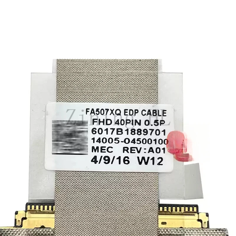 For ASUS TUF Gaming A15/A17 FA507R/XQ FX507Z FX517Z display cable 6017B1889801/701/DD0NJSLC020/14005-04500100/200