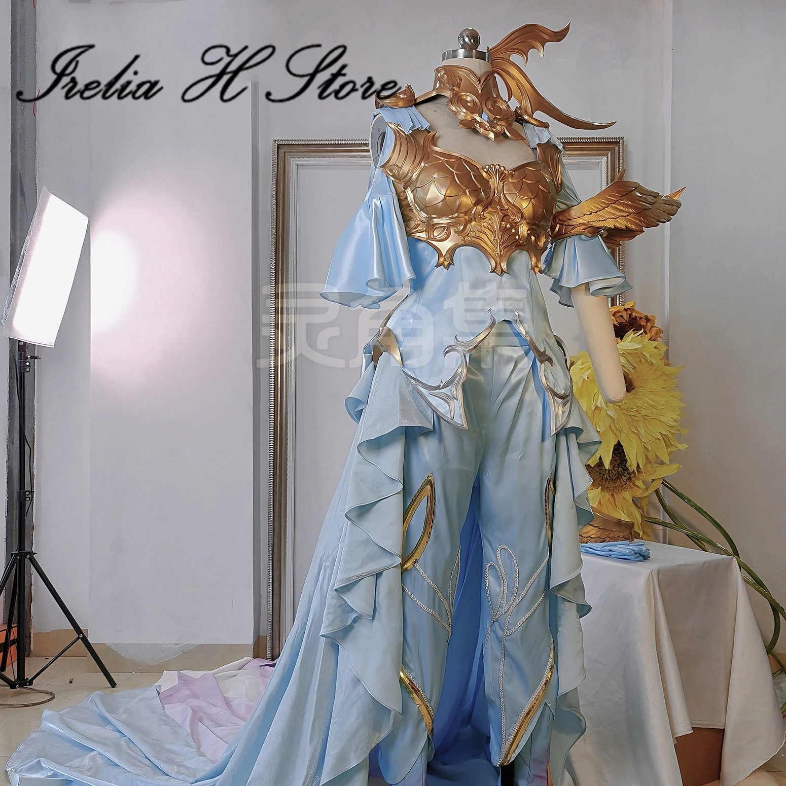 

Костюм для косплея Irelia H Store FF14 Llymlaen Final Fantasy XIV Llymlaen для женщин, костюмы на Хэллоуин, высокое качество, полный комплект