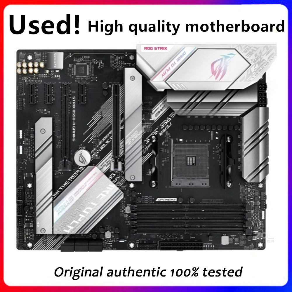 Used For ASUS ROG STRIX B550-A GAMING Motherboard Socket AM4 For AMD B550A B550 Original motherboard Desktop PCI-E 4.0 Mainboard