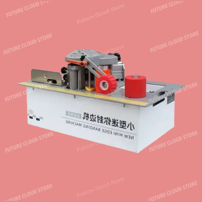 

Woodworking portable edge banding machine 1200W, home improvement mini 220V can be used with saw table