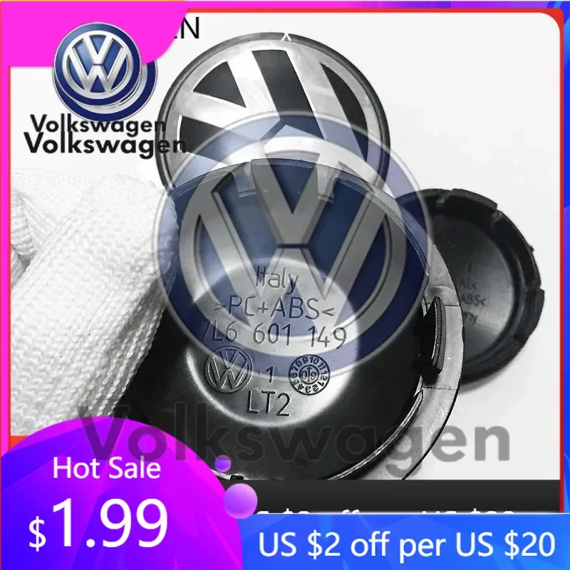 Para VOLKSWAGEN VW 2025, Juego de 4 Tapas Centrales para Ruedas de Coche de 56/65/66 mm, Accesorios de Repuesto para Volkswagen VW R GTI Golf