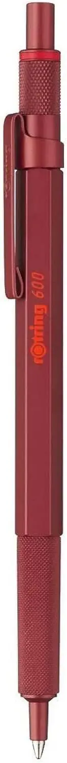 

Премиальная шариковая ручка Red Barrel, средний стержень, черные чернила, с возможностью замены стержня для плавного письма.