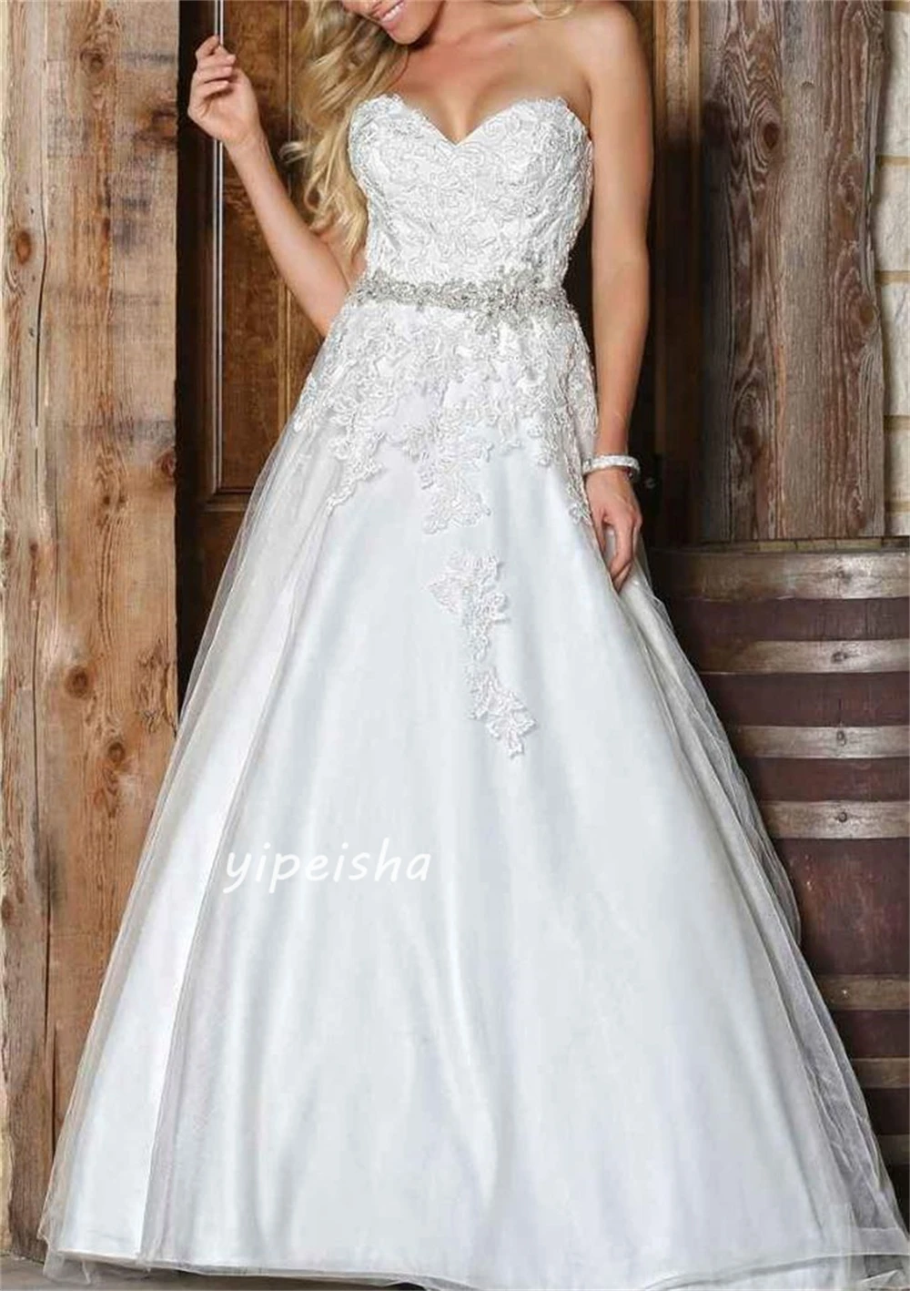 Jersey Sequined Flower Beading Ruched Homecoming A-line Sweetheart Bespoke Occasion Gown Long Dresses