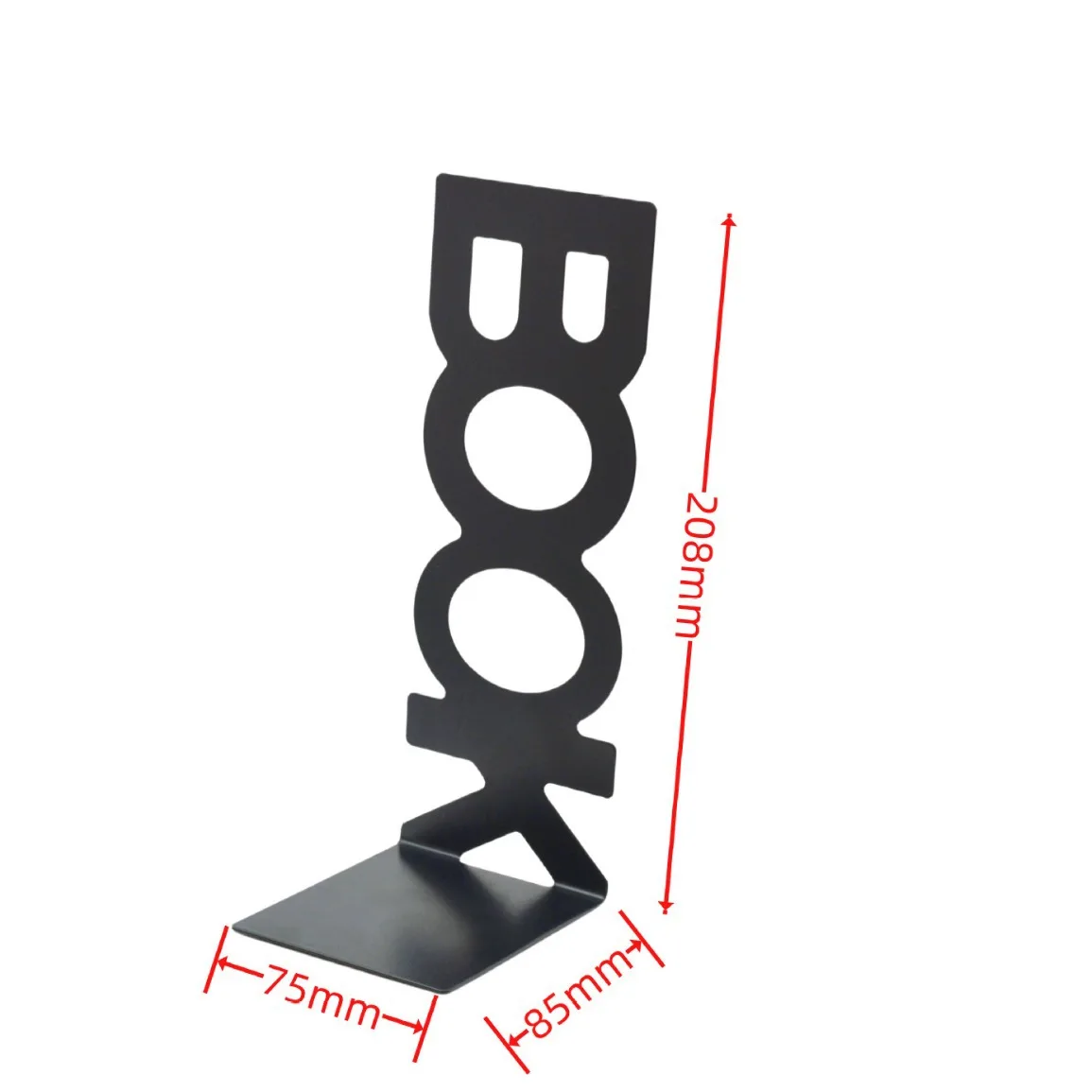 Bookstand Simple Metal Bookstand Office Student Metal Book Relying on Creative Book Baffle Bookholder Adjustable Desktop Reading
